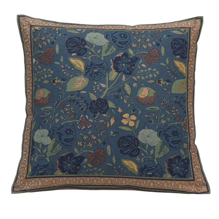 Cushion Cover - Mughal Garden Emerald