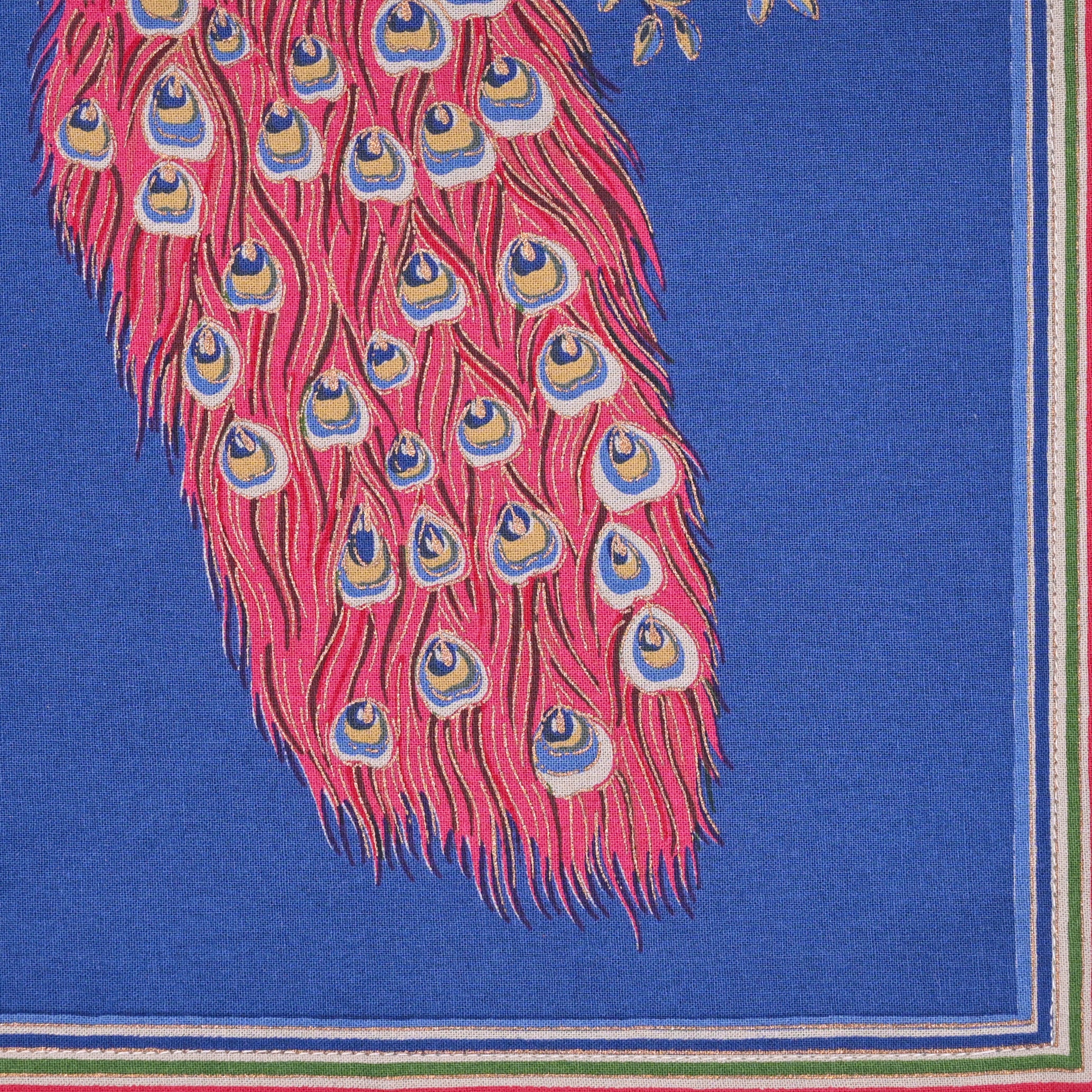 Napkin (Set Of 6) - Peacock Jublient Red