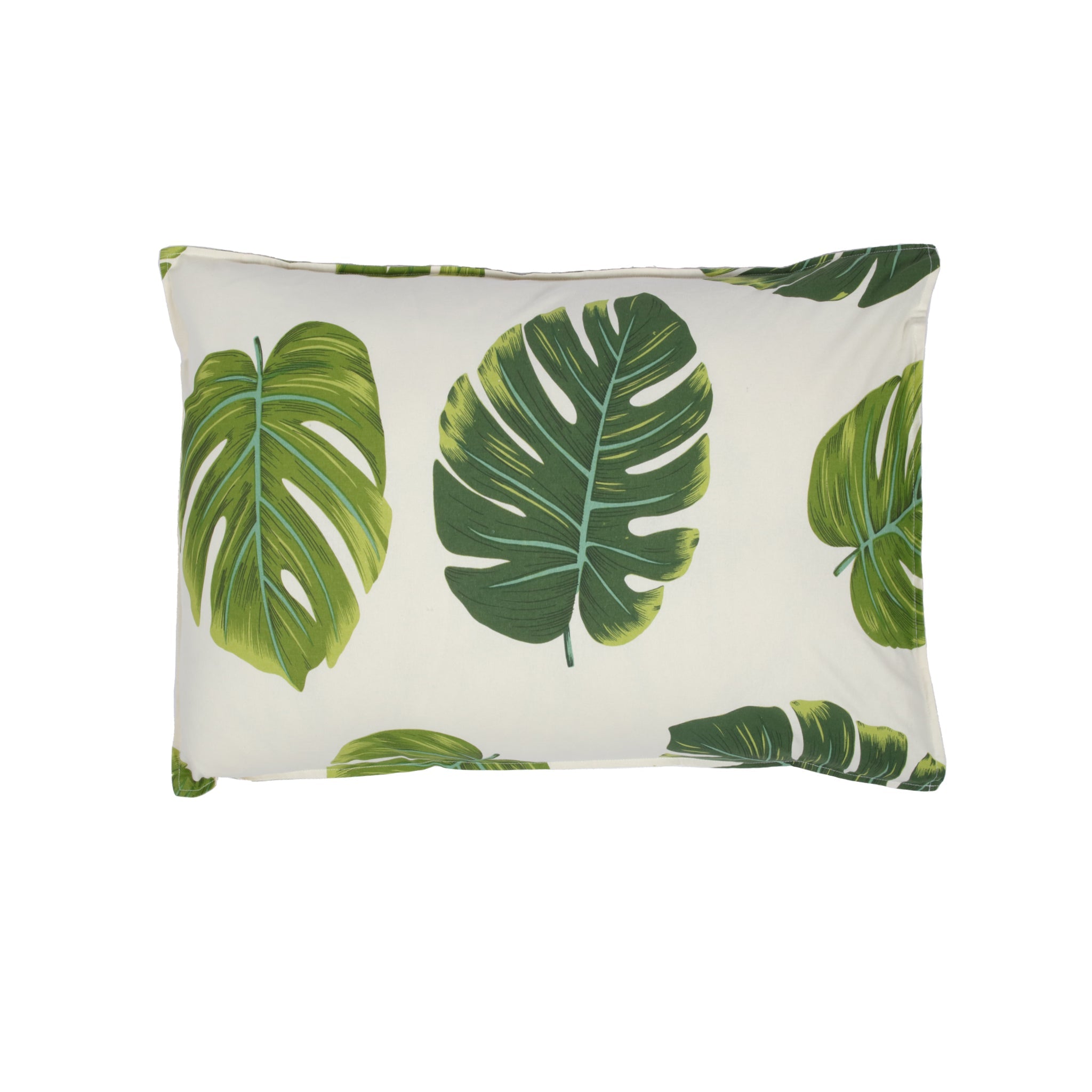 Pillow Cover - Monsteria Verde