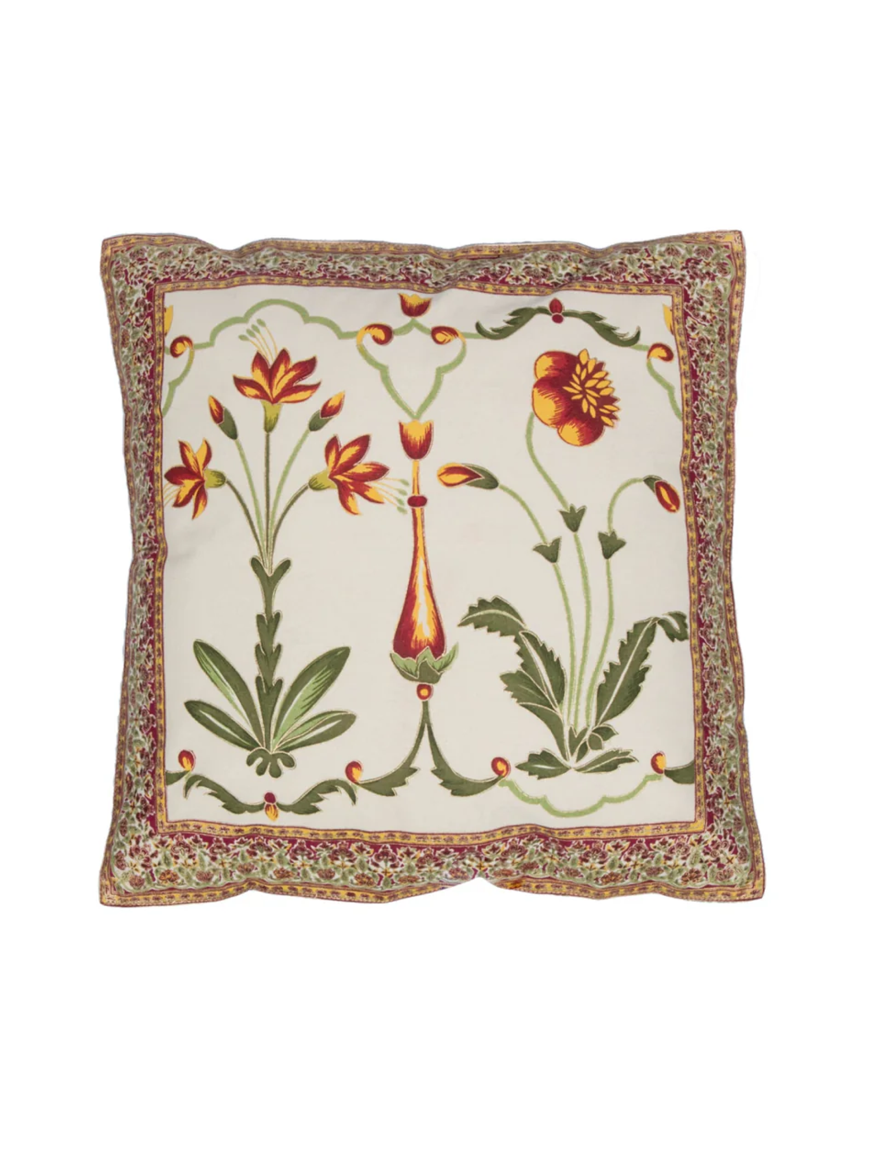 Cotton Cushion Cover - Kohinoor Rococo