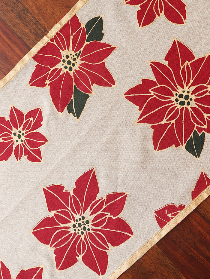 Runner - Poinsettia Red