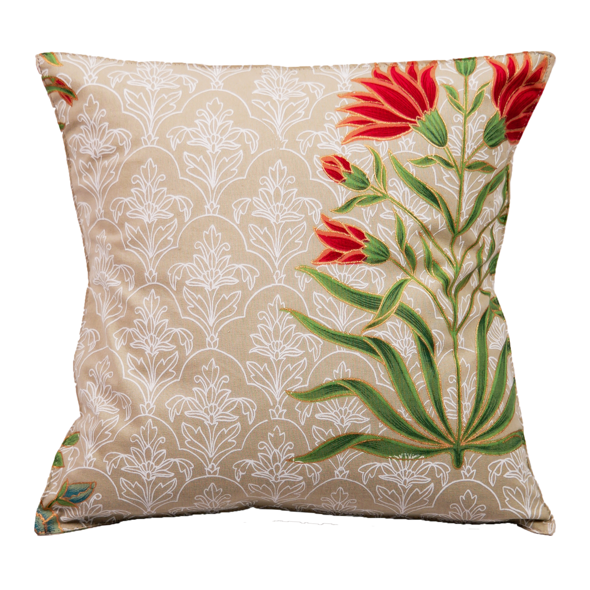 Cushion Cover - Ibadat Cranberry
