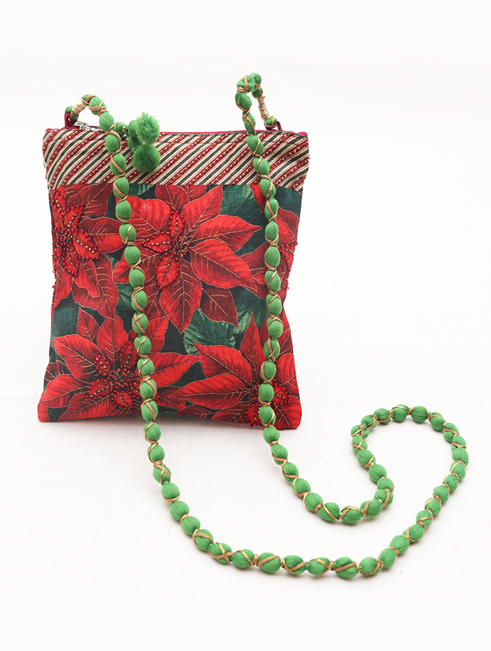 Sling Bag - Poinsettia Red