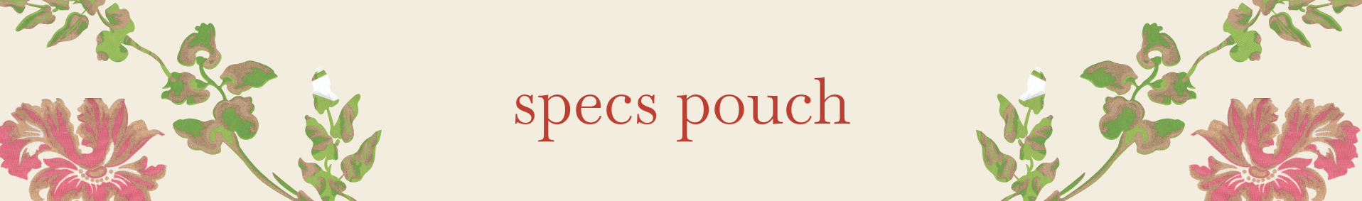 Specs Pouch