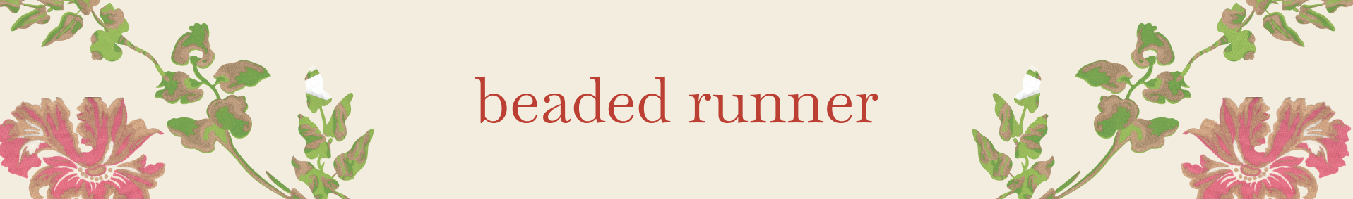 Beaded Runner