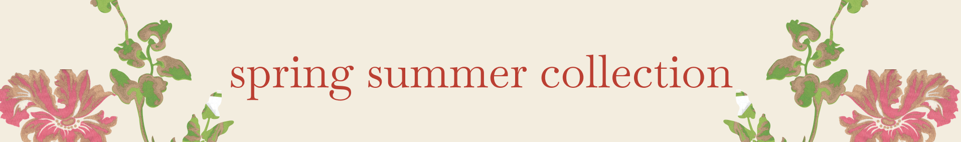 Spring summer collection