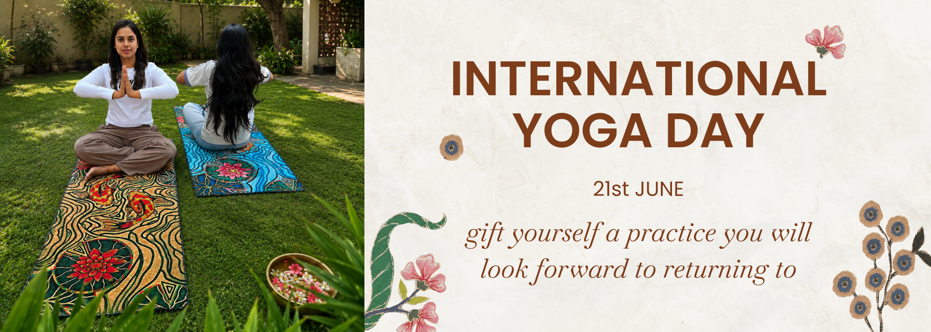 Yoga Mats & Boxed Cushion