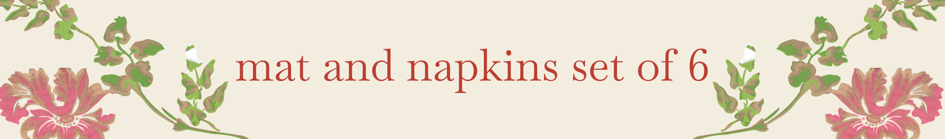 Mat Napkin