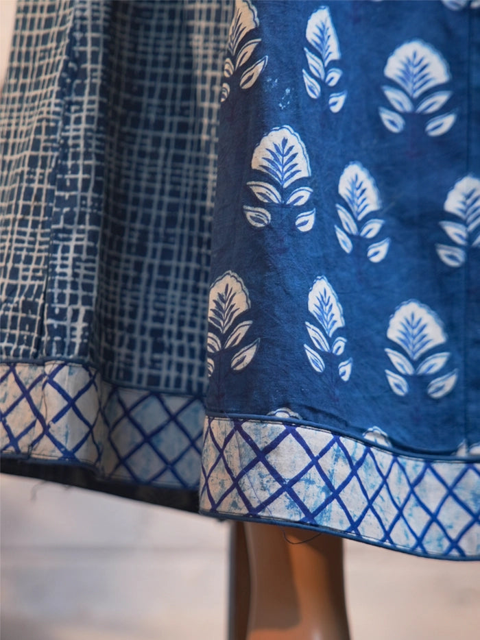 Junjun Skirt - Indigo Blue