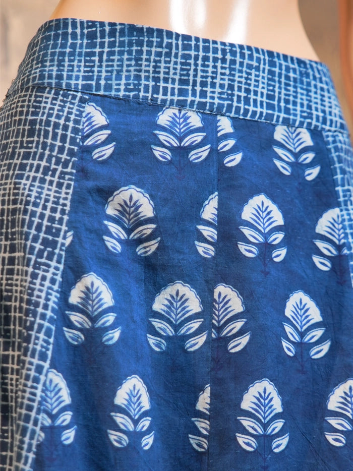 Junjun Skirt - Indigo Blue