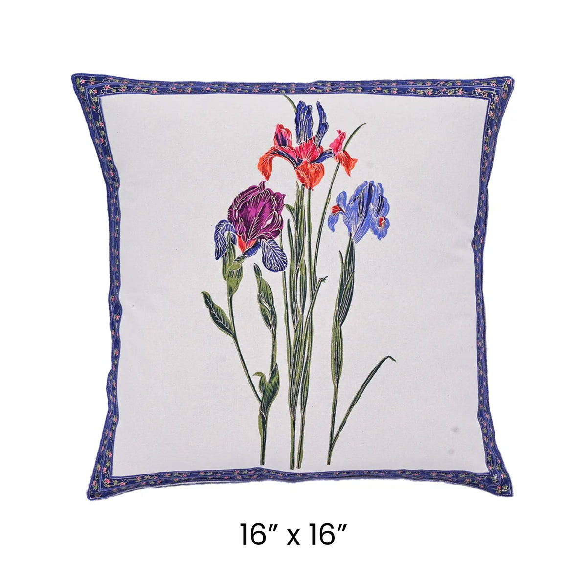 Cushion Cover - Diana Flower Plum