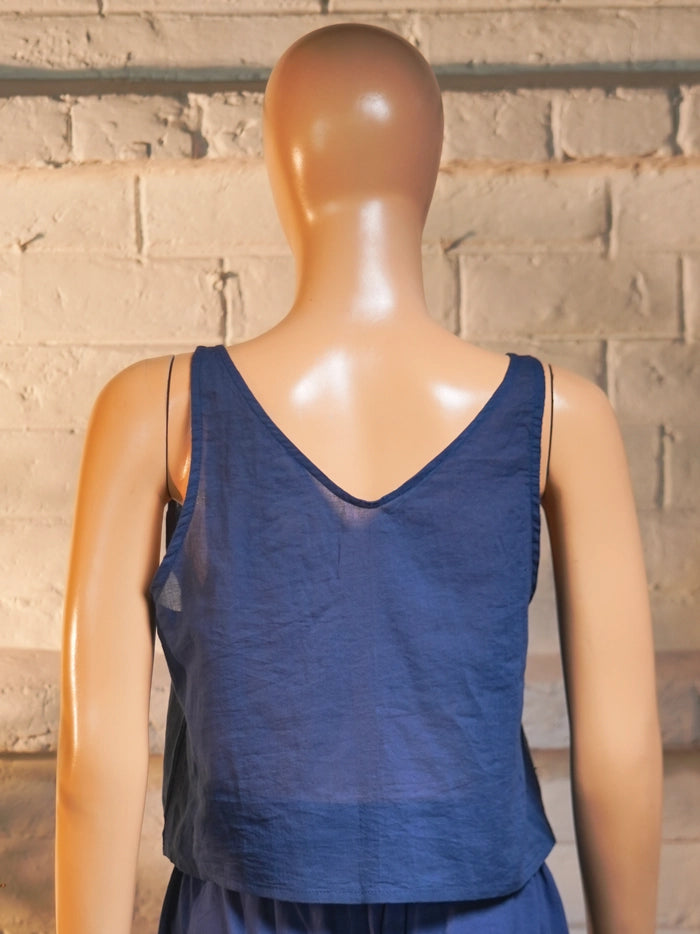 Bansi Top - Indigo Blue