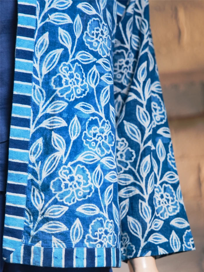 Camel Shrug - Indigo Blue