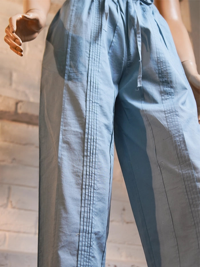 Twine Pant- Solid light Blue
