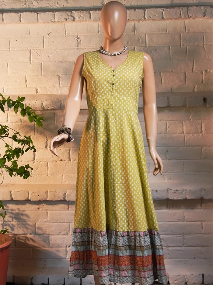 Gazal Dress - Blade Fern