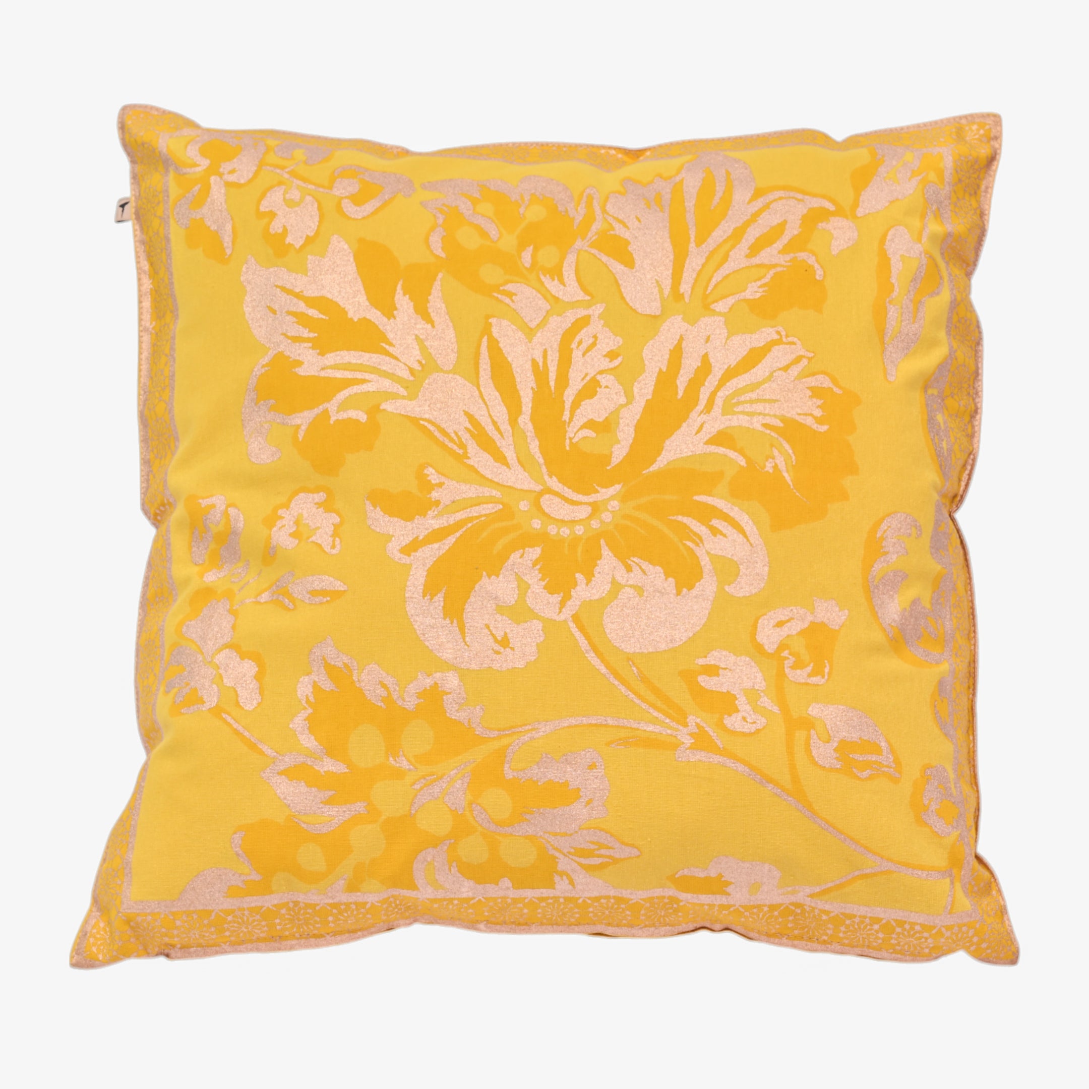 Cushion Cover - Nausheen Desert Rose (Yellow)