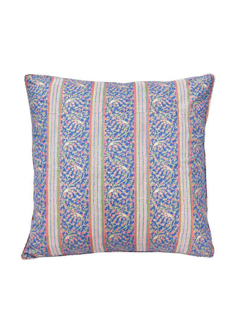 Cotton Cushion Cover - Peacock Jublient Red