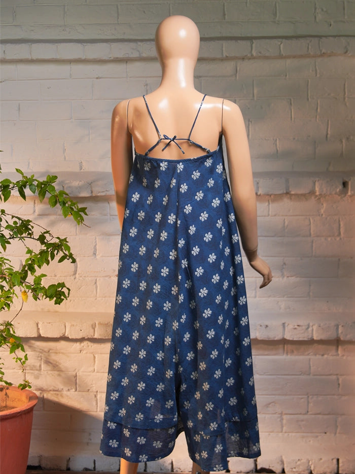 Kutch Dress - Indigo