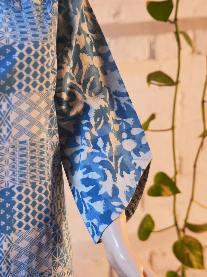 Mana Shirt - Indigo Blue