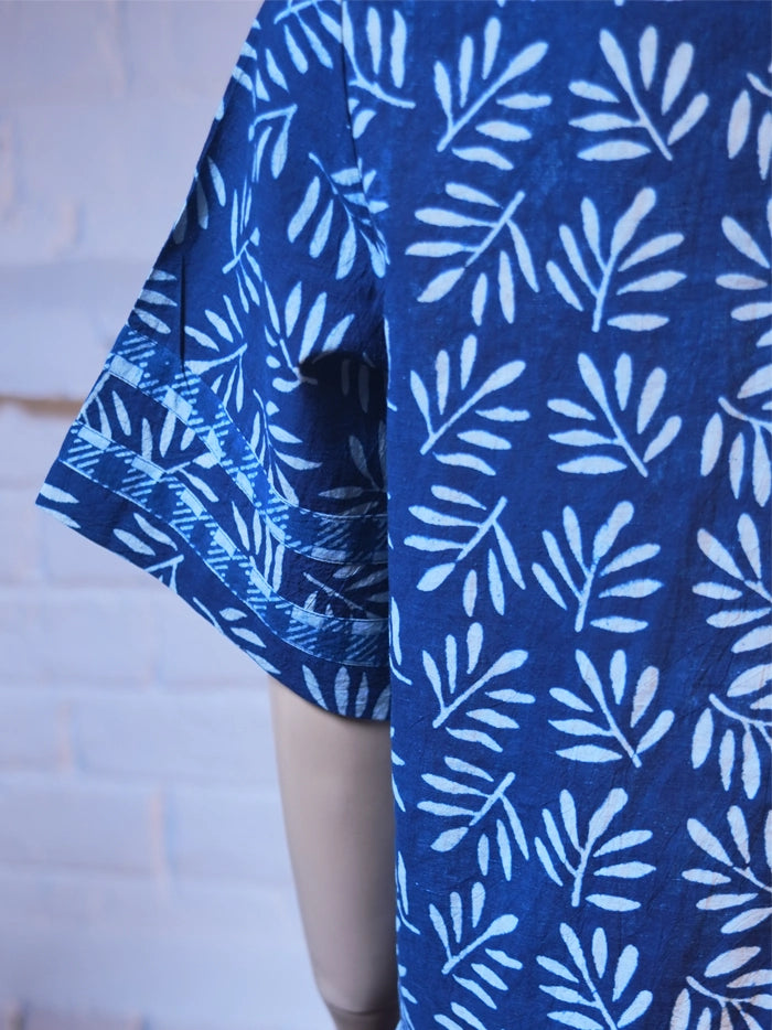 Charu Top/Short - Indigo Blue