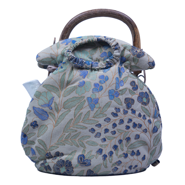 Teacosy Set - Shabbir Saffron Small.