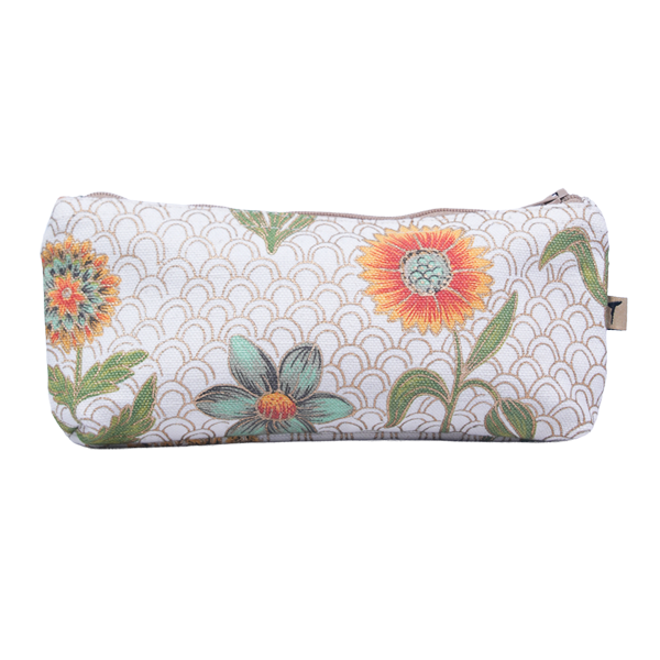 Pencil Pouch - Confetti Crimsonred Flame