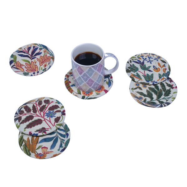 Quilted Coaster Set Of 6 - Kabana Forever