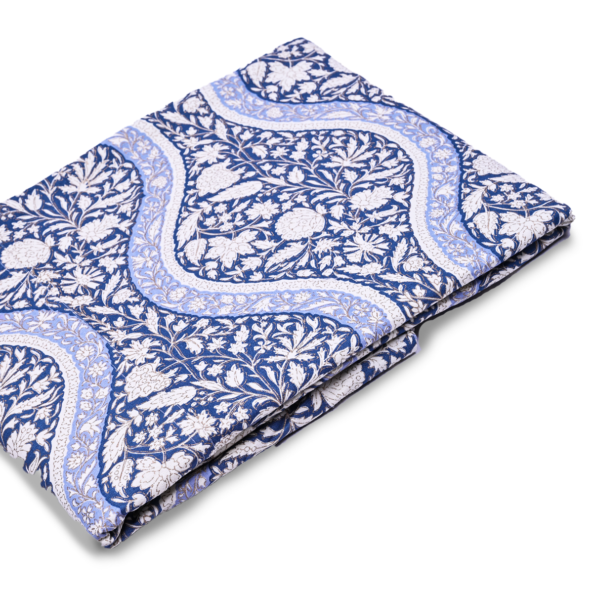 Bed Cover - Naseem Bagh Blue Manor