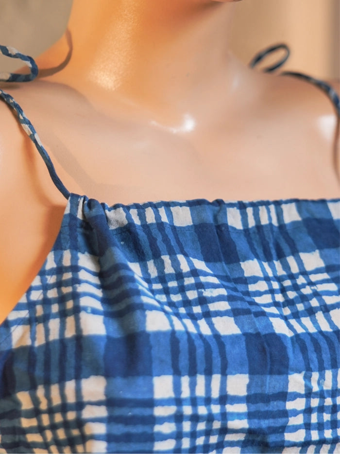 Raji Top - Indigo Blue