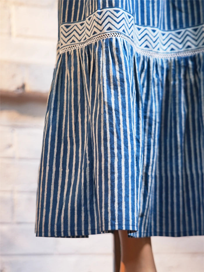 Rao Skirt - Indigo Blue