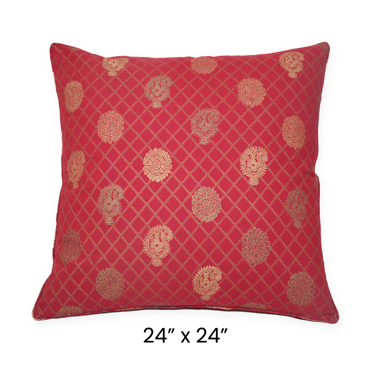 Cushion Cover - Zari Rang Mahal