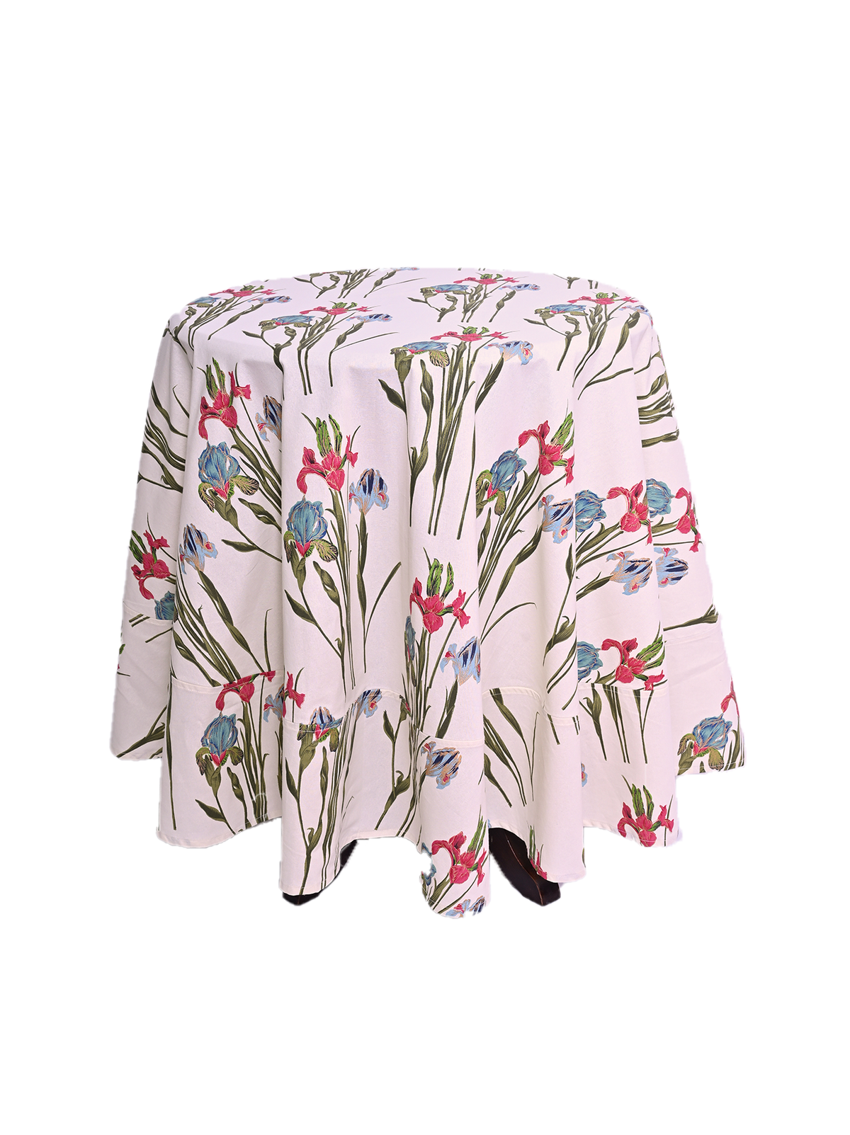 Round Table Cloth -  Diana Flower Poppy