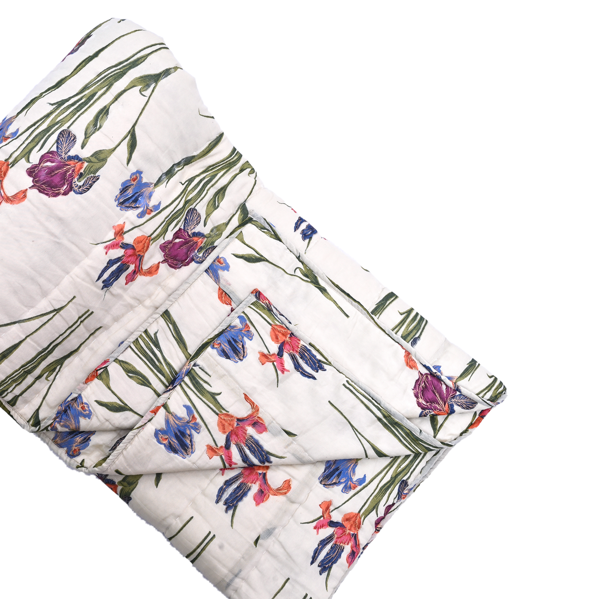 Quilt - Diana Flower Plum