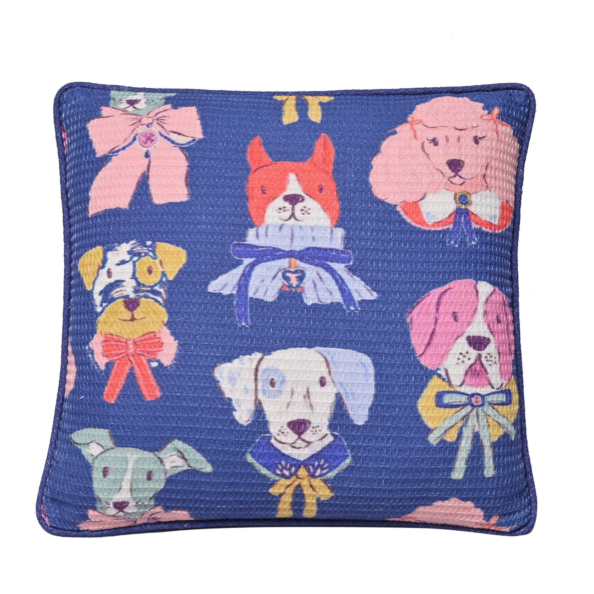 Cushion Cover with Piping - Canidae Candy
