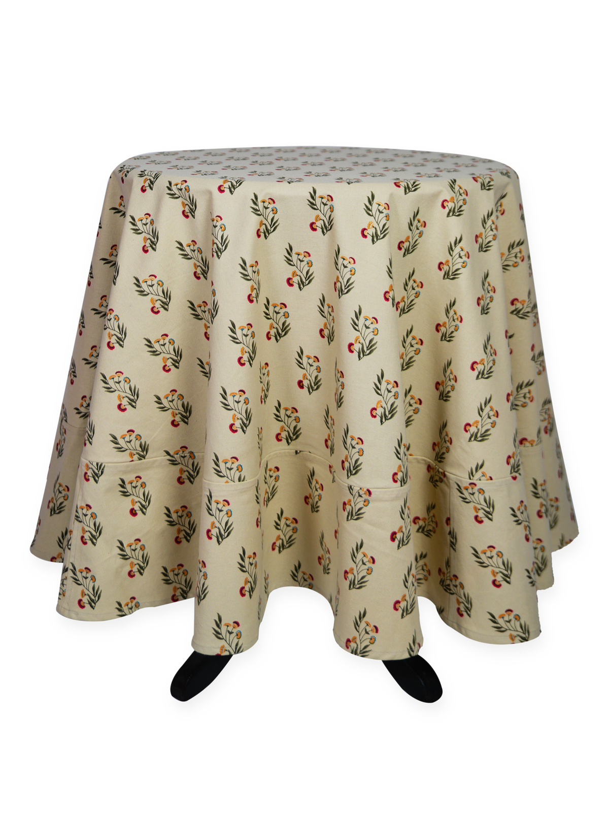 Round Table Cloth - Jodhabai Rang Mitti