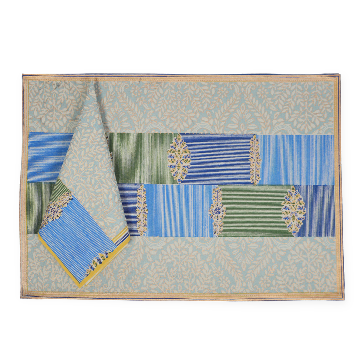 Mat Nap Set Of 6 (WP) - Saffron Aasmaan