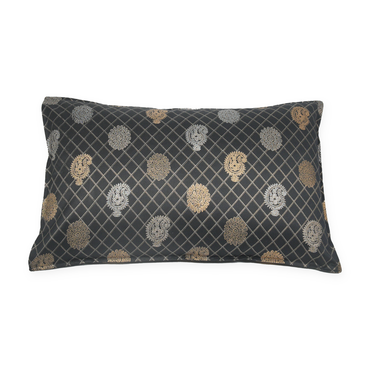 Pillow Cover - Zari Surma Raat