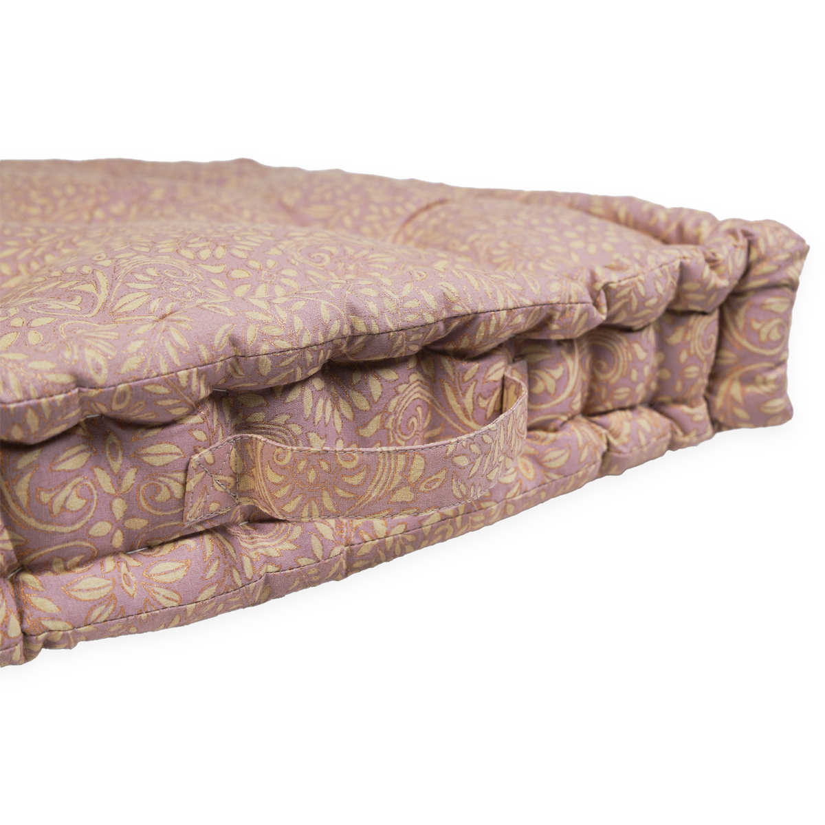Box Cushion - Saffron Chunar