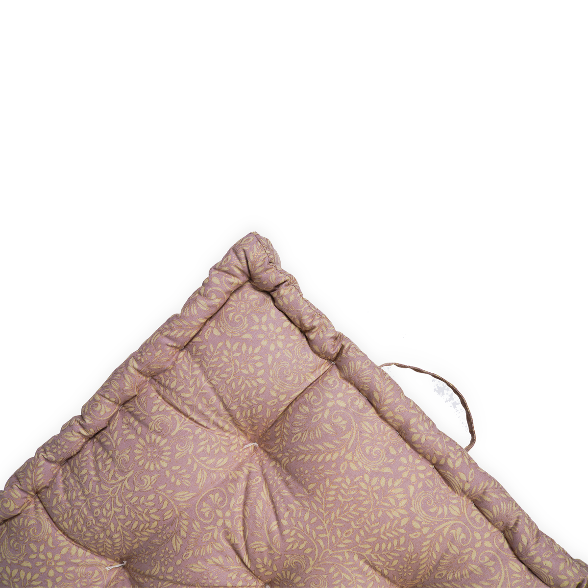 Box Cushion - Saffron Chunar