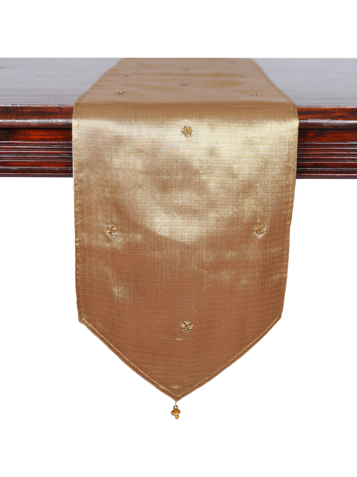 Chameli Organza Runner - Gold
