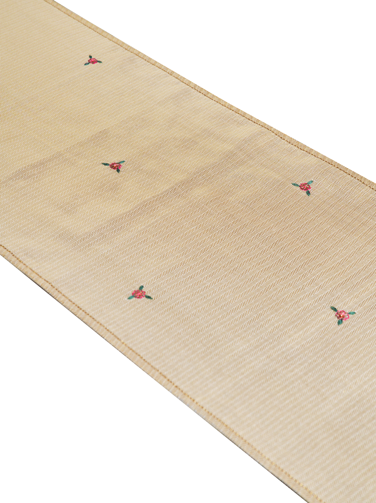 Malti Organza Runner - Pale Gold