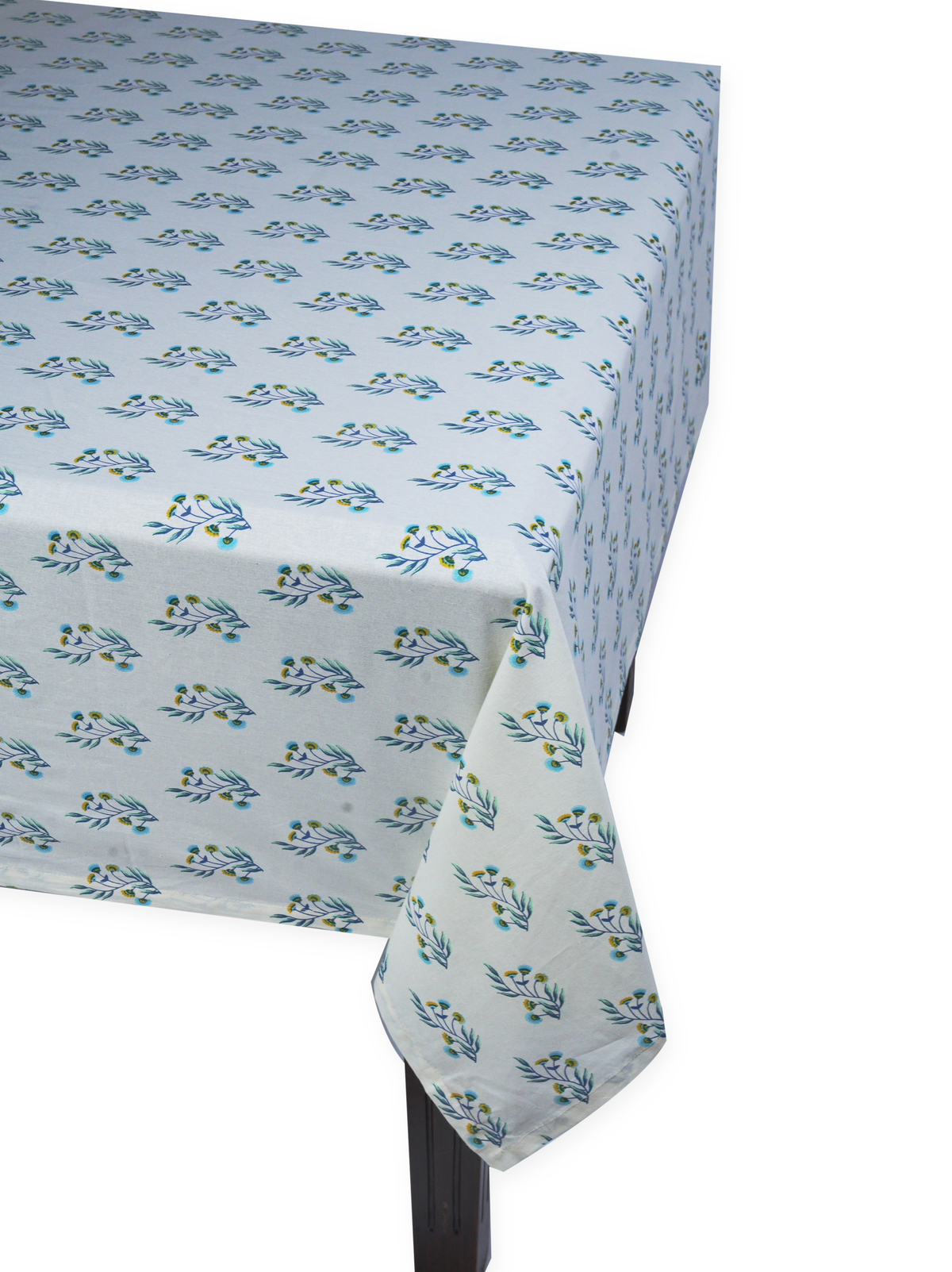 Table cloth -  Jodhabai Neel Panna