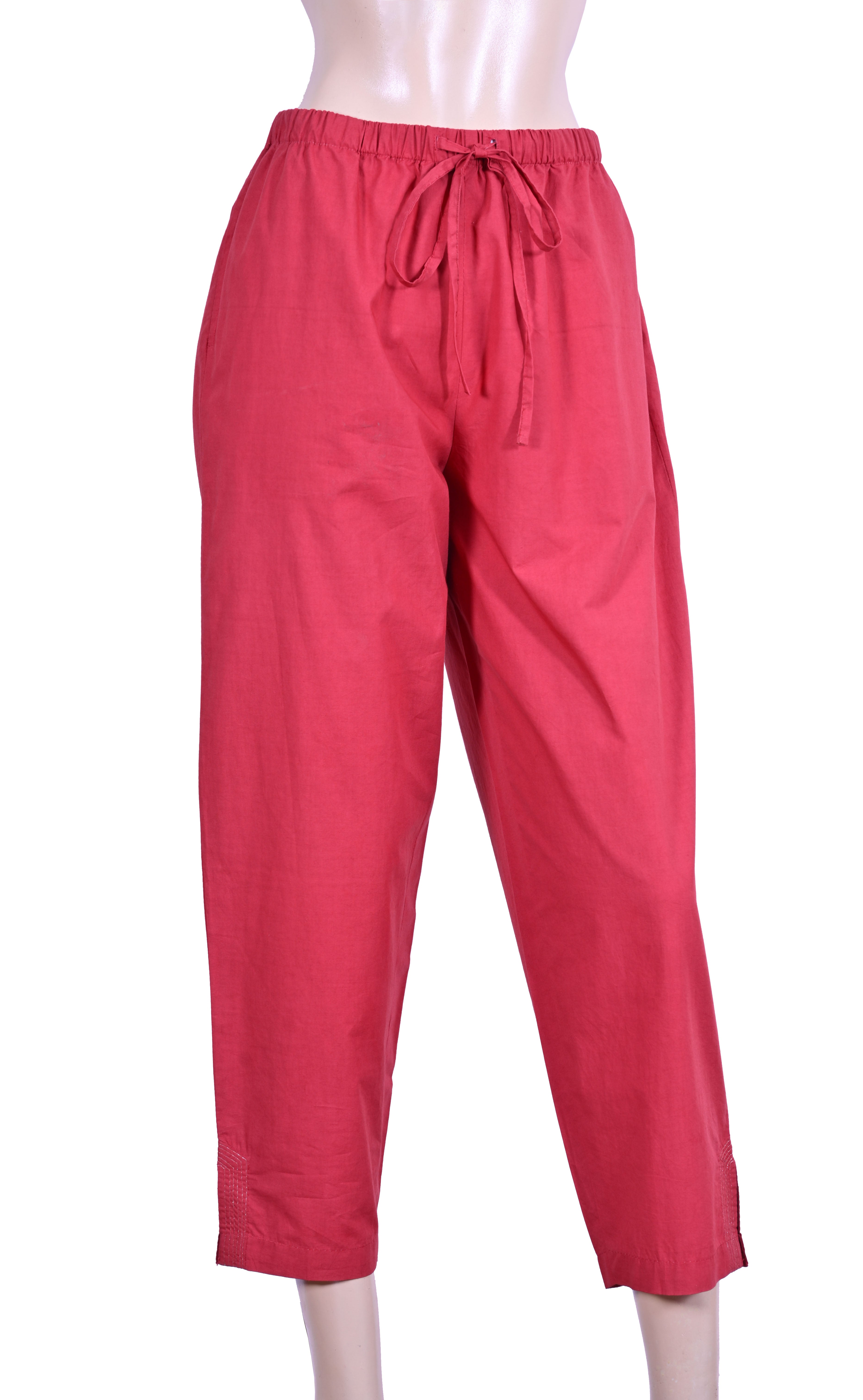RED FITA PANT