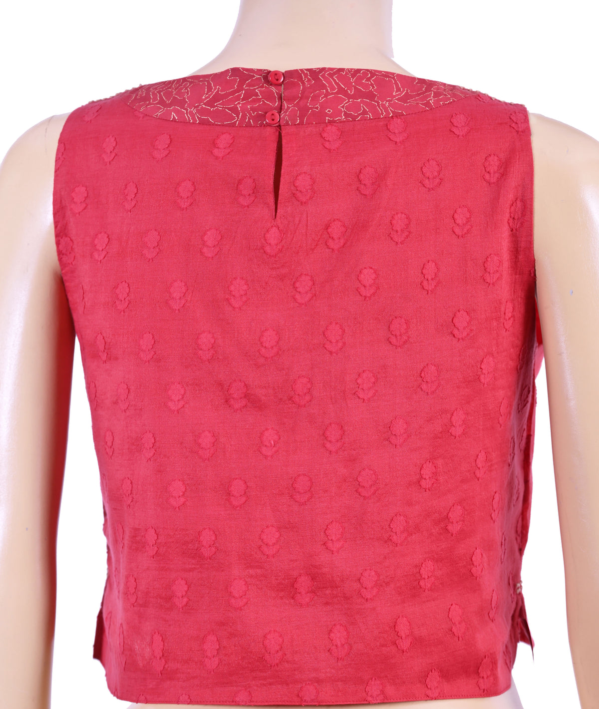 Dora Top - Alyssum / Red