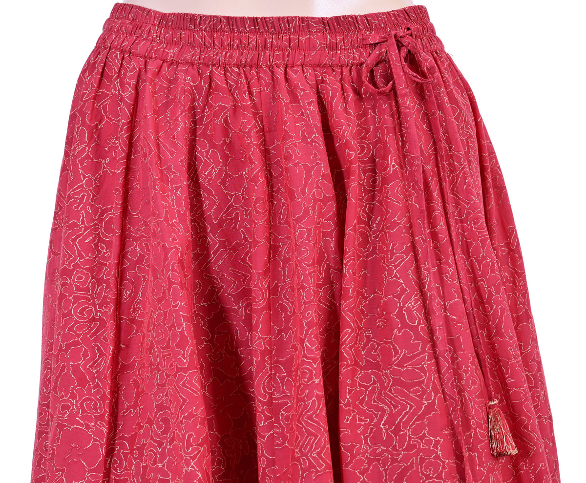 Dora Skirt - Alyssum / Red