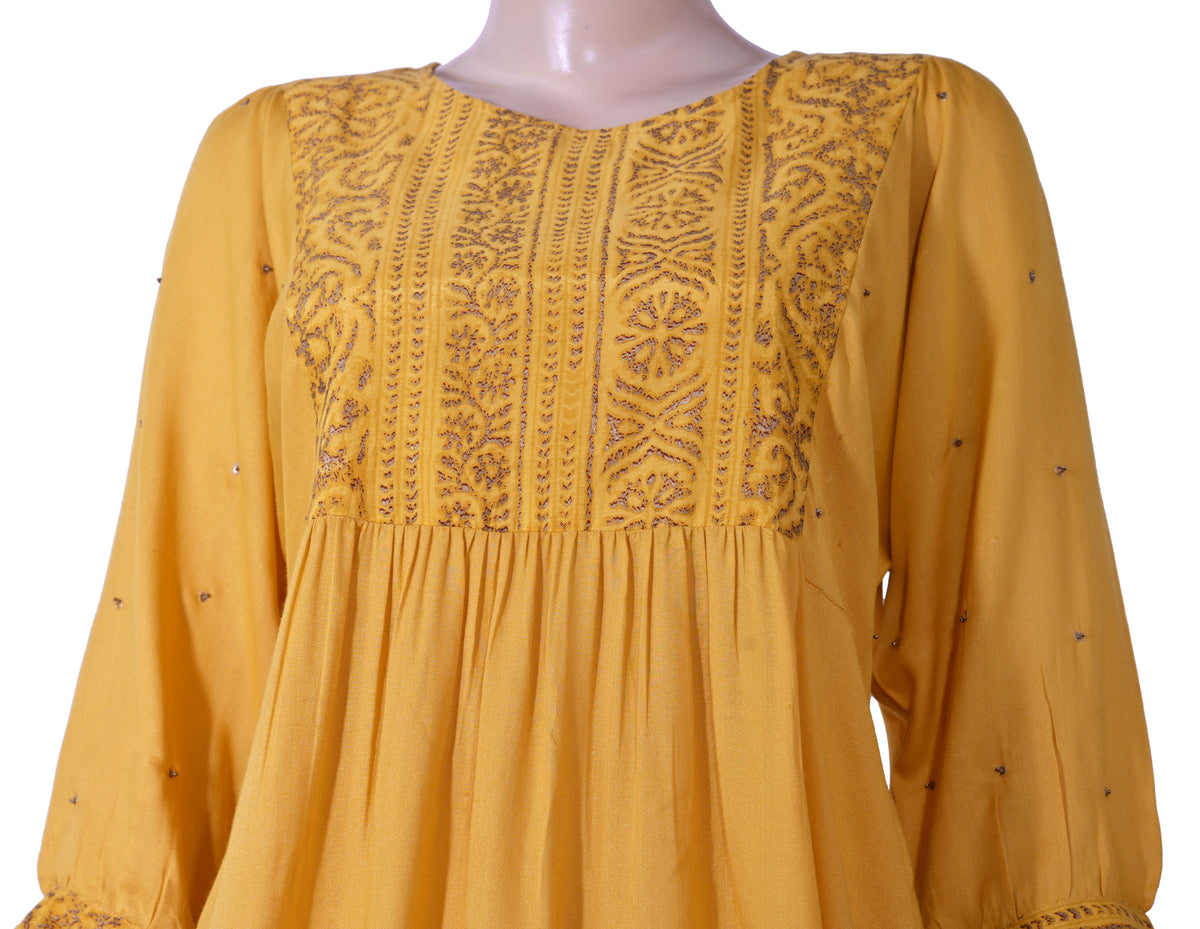 Laxmi Top - Cattel Onia / Yellow