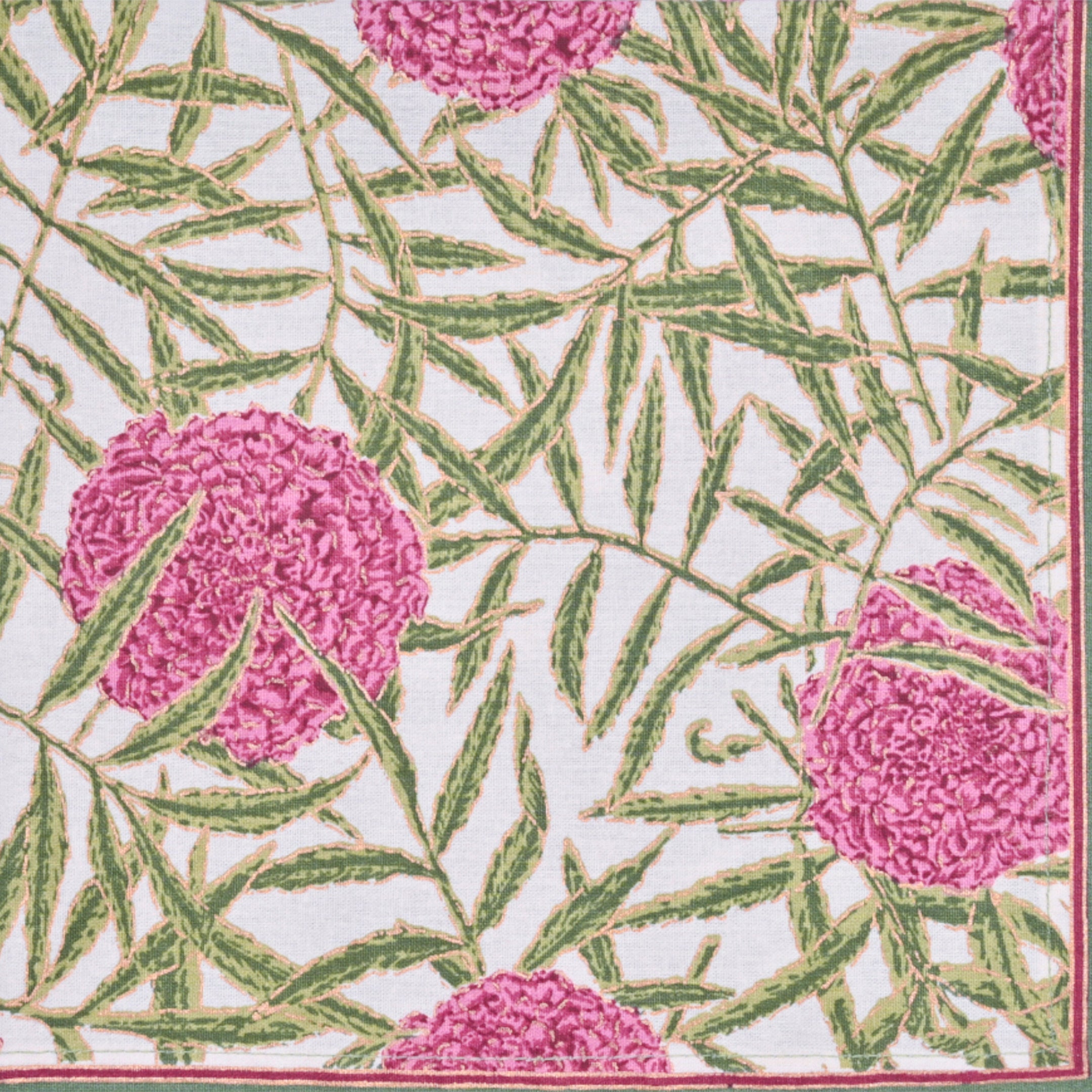 Napkin (Set Of 6) - Small Genda Phool Chum Chum