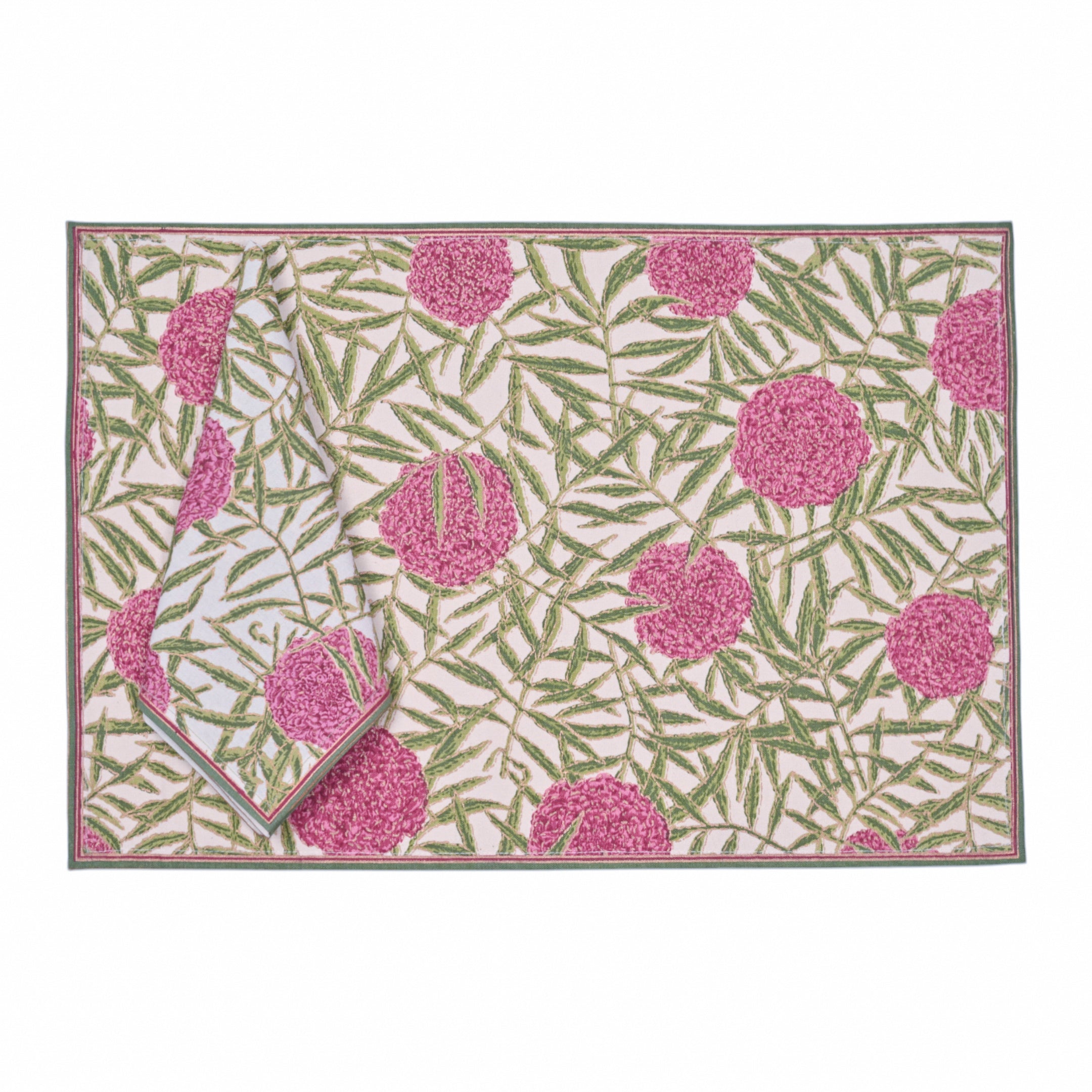 Mat Nap (Set of 6) - Small Genda Phool Chum Chum