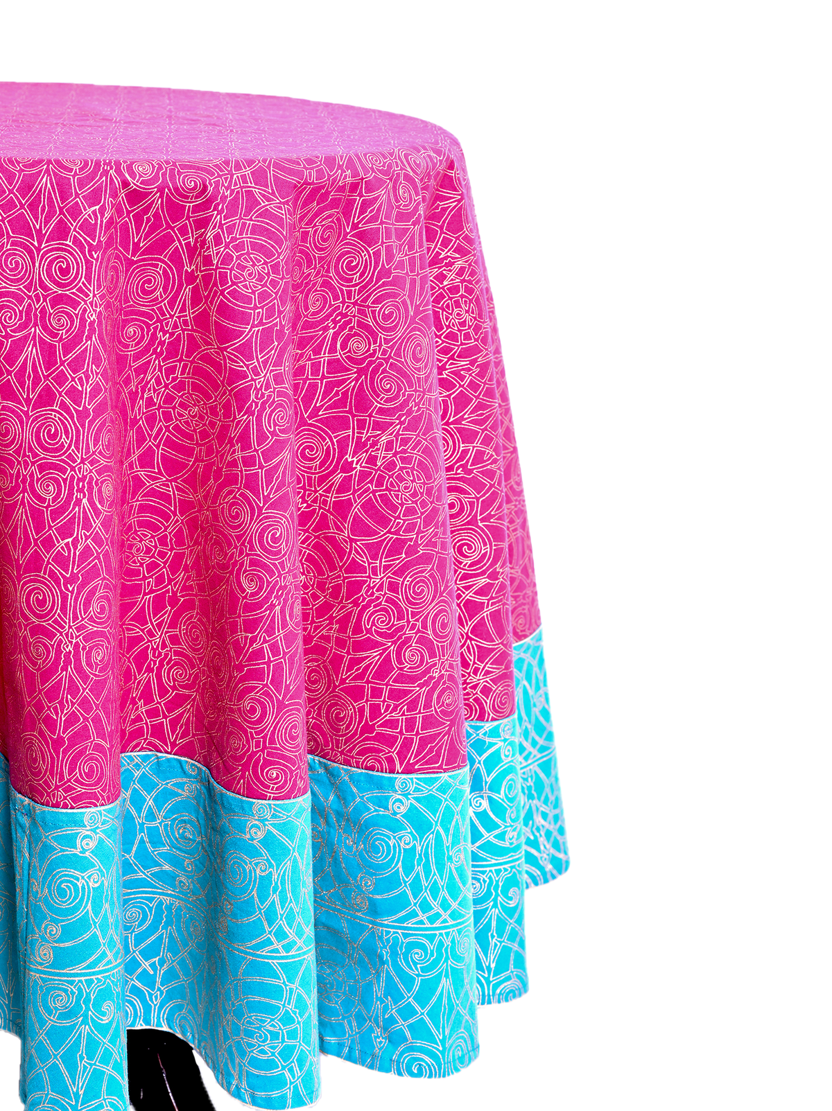 Round Table Cloth -  Empire Cranberry
