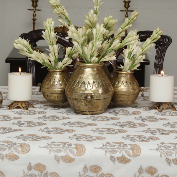 Table Cloth - Farah White